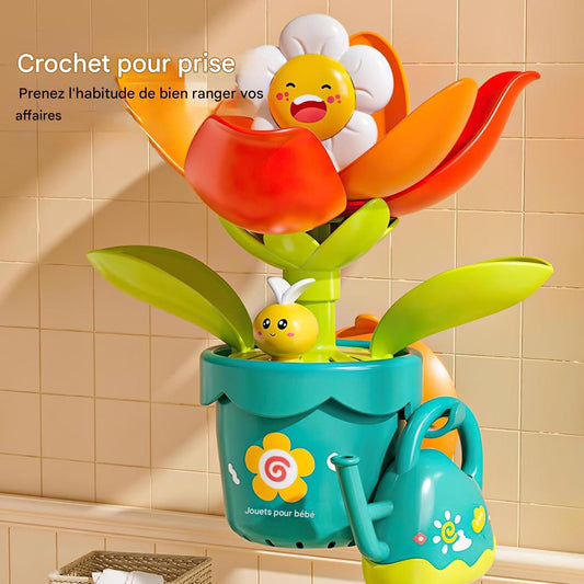Jouet Bain Bébé Tournesol