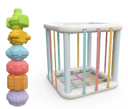 Blocs de formes Montessori – Tri et reconnaissance des formes