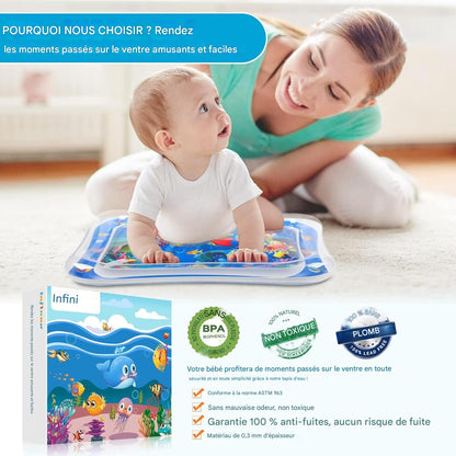 Tapis d’eau – Temps sur le ventre pour bébé