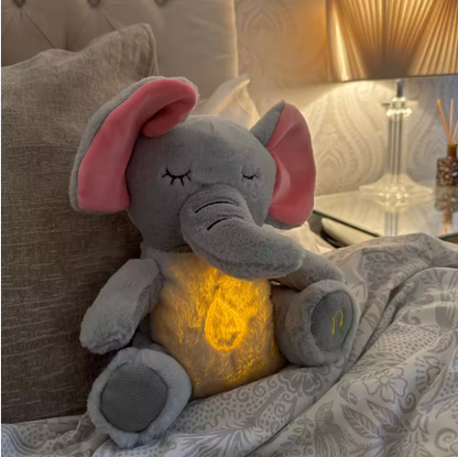Peluche veilleuse lumineuse éléphant