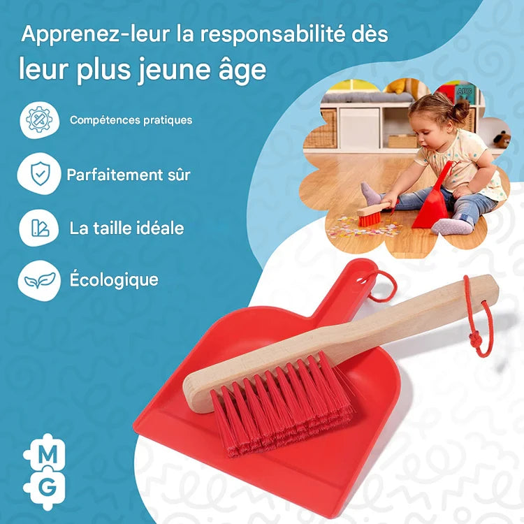 Set de nettoyage Montessori – Imitation et autonomie enfant