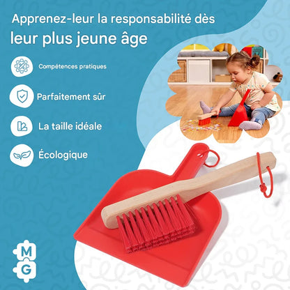 Set de nettoyage Montessori – Imitation et autonomie enfant