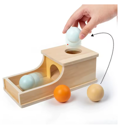 Tambour tournant Montessori – Jeux d’éveil musical en bois