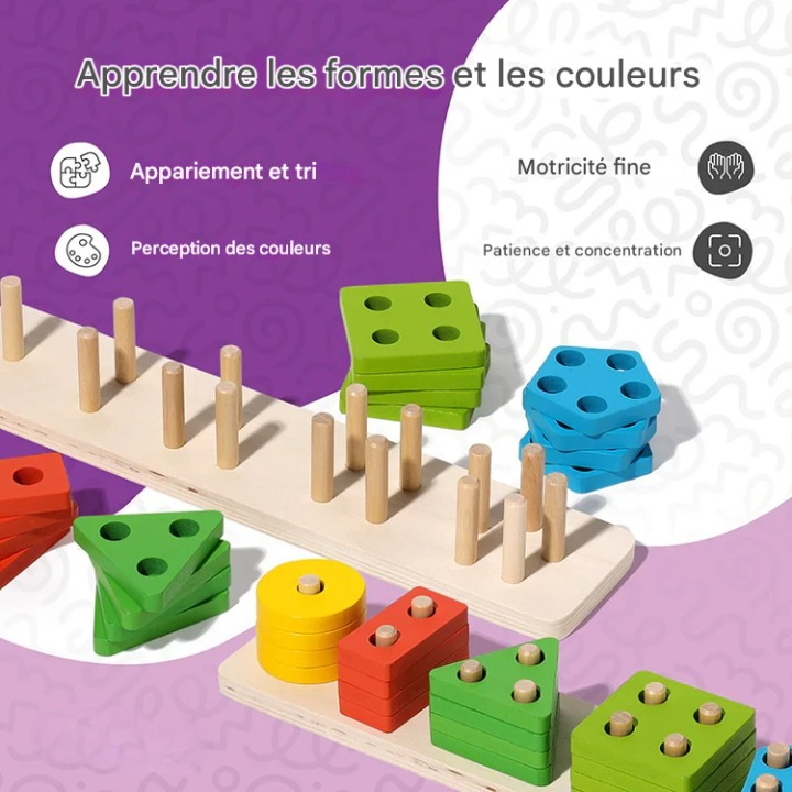 Blocs de construction – Créativité et logique enfant