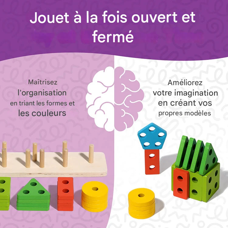 Blocs de construction – Créativité et logique enfant