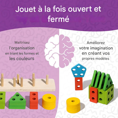 Blocs de construction – Créativité et logique enfant