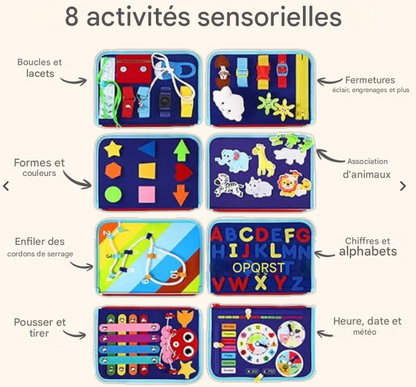 Tableau d’éveil – Planche d’activités