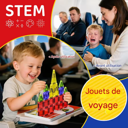 Mini kit magnétique – Jeu de construction de voyage