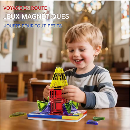 Mini kit magnétique – Jeu de construction de voyage