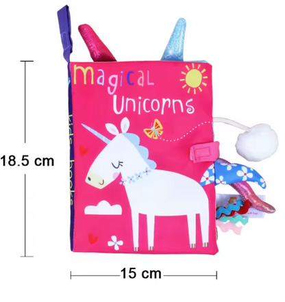 Livre contrasté – Stimulation visuelle pour nouveau-né