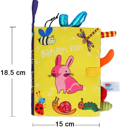 Livre contrasté – Stimulation visuelle pour nouveau-né