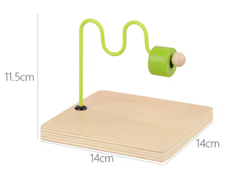 Jouet en bois Montessori – Apprentissage sensoriel