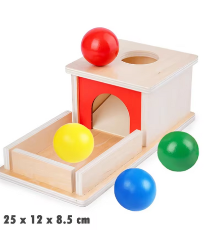 Jouet en bois Montessori – Apprentissage sensoriel