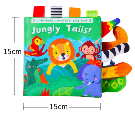 Livre contrasté – Stimulation visuelle pour nouveau-né