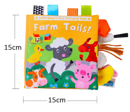 Livre contrasté – Stimulation visuelle pour nouveau-né