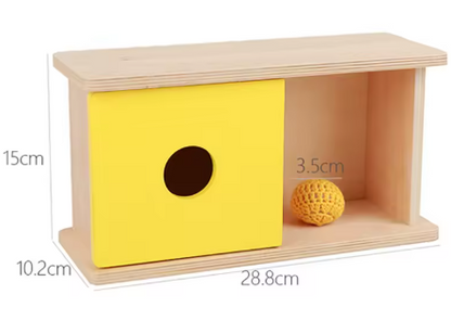 Jouet en bois Montessori – Apprentissage sensoriel