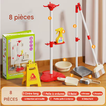 Set de nettoyage Montessori – Imitation et autonomie enfant
