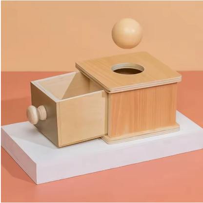 Tambour tournant Montessori – Jeux d’éveil musical en bois