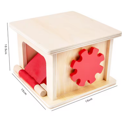 Jouet en bois Montessori – Apprentissage sensoriel
