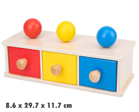 Jouet en bois Montessori – Apprentissage sensoriel