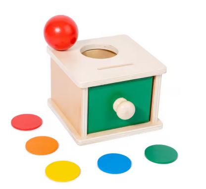 Jouet en bois Montessori – Apprentissage sensoriel